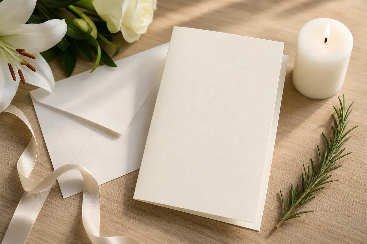 Detail related to How to Word a Funeral Program When the Death Was Sudden or Unexpected